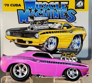 1970 Loose Pink AAR Cuda 1/64 Muscle Machine. Fresh blister pull!  - Picture 1 of 6