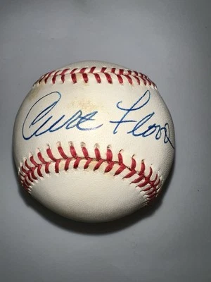 Béisbol de la Liga Nacional autografiado firmado por Curt Flood - ¡Ver fotos!  - MLB - Foto 1 de 4
