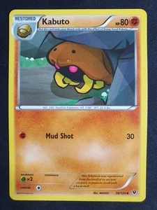 Kabuto 38/124 - Fates Collide Set - Pokemon Card - Lightly Played - Picture 1 of 2