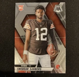 2025 Panini Mosaic #290 Shedeur Sanders RC Rookie Photo Variation SP Browns - Bild 1 von 2
