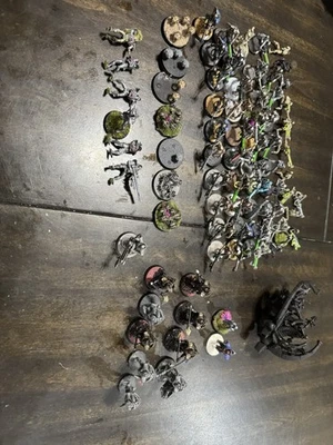 warhammer 40k necron 1000pt lote ejército: barcaza de comando catacumba, pretorianos Foto 1 de 4