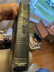 Thompson Chain Reference Bible 1984 NIV Red Letter Kirkbride Bible Co.  - Picture 1 of 13