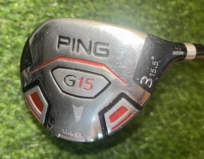 Ping G15 15.5* 3-Wood Regular Flex PING TFC 149 F Good - Image 1 of 4