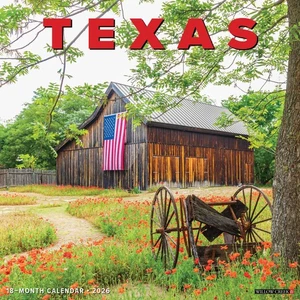 Calendario de Pared Texas 2026 12" x 12" (Envío Gratis) - Imagen 1 de 5