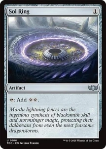 NM U - Sol Ring: Commander: Tarkir: Dragonstorm - Picture 1 of 1