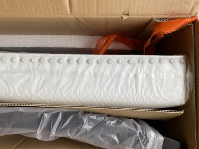 Modway Baronet Tufted Button Upholstered Fabric Counter Stool, White EE-3736-WHI - Image 1 of 4