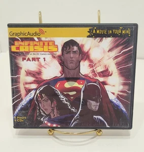 "Infinite Crisis: Part 1" 6 disc graphic audiobook written by Greg Cox - Foto 1 di 3