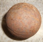 Antique 2 2/1 " Civil War Cannon Ball 2 lbs. 10 oz. ?