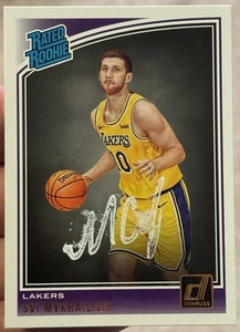 2018-19 Panini Donruss Optic Rated Rookie #193 Firmato Svi Mykhailiuk Auto RC - Foto 1 di 2