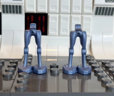 Lego Star Wars Super Battle Droid Perla Arena Azul Sw0056 Piernas ROTAS Foto 1 de 2