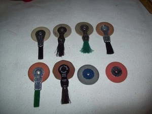 Vintage Posten Schreibmaschine Gummi Radiergummi Rad/Bürste Werkzeug Adler Dixon Venus Faber mehr - Bild 1 von 10