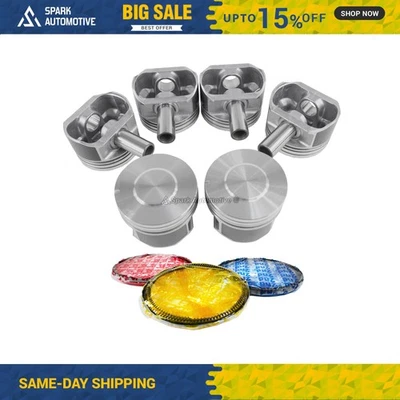 Pistões com anéis compatíveis com 2002-2008 Ford Mazda B3000 3.0 V6 OHV 12V - Imagem 1 de 3