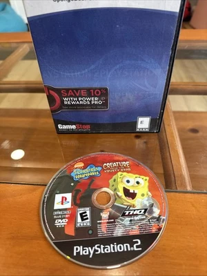 PS2 SpongeBob SquarePants Creature From The Krusty Krab Disc Only. Testers - Image 1 of 2