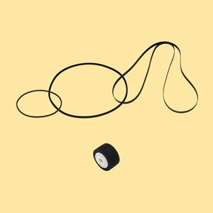 Riemen Andruckrolle = Kit 1 für Pioneer Music Centre M 6500 Compact System - Picture 1 of 5