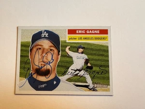 Tarjeta Topps Heritage 2005 firmada por Eric Gagne # 225 - Imagen 1 de 1