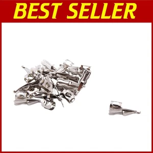 Chrom Bleistift Clips für Schreibwaren - 100 Stück - Bild 1 von 7