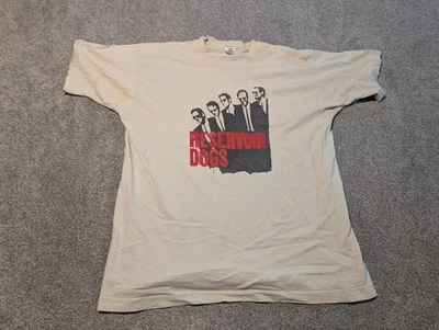 Camisa masculina vintage reservatório cachorros filme GG promocional anos 90 filme Quentin Tarantino  - Imagem 1 de 4