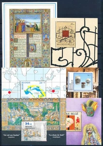 XE55856 Belgium mixed thematics sheets XXL MNH - Picture 1 of 1