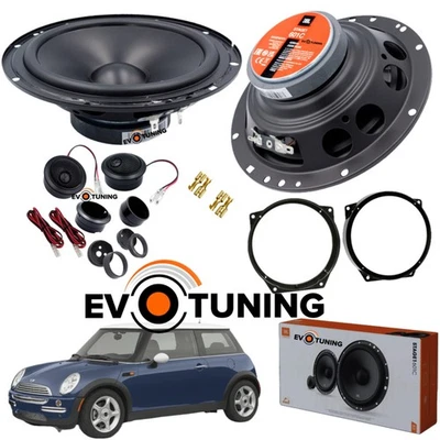 JBL - NO HERTZ Kit 4 Altoparlanti Casse Anteriori JBL per Mini One Cooper Cabrio R50 R52 R53