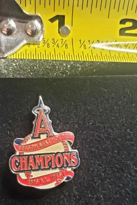 2005 LA Angels AL West Division Champions pin Season Ticket Holder Los Angeles - Image 1 of 2