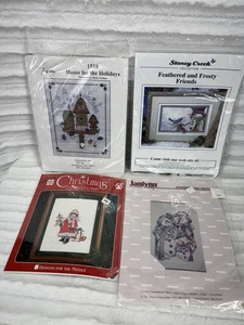 Lotto 4 kit punto croce natalizi vintage Stoney Creek, tradizioni natalizie ++ - Foto 1 di 7