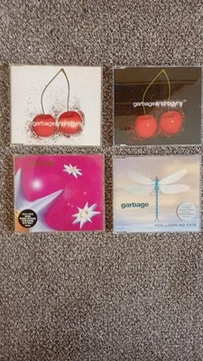 FOUR (4) X CD SINGLES BY GARBAGE - Image 1 of 4