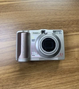 Fotocamera Digitale Canon PowerShot A20 2.1MP Vintage – Funzionante Zoom 7.5x - Foto 1 di 19