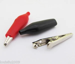 100 piezas clip de cocodrilo de batería con bota tamaño mediano 36 mm - Imagen 1 de 2