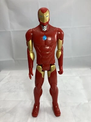 2016-钢铁侠12英寸可动人偶孩之宝漫威复仇者泰坦英雄(阅读) — 第 1/4 张图片