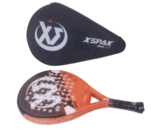 Neu XSPAK XS Beach Tennis Paddelschläger Kohlefaser mit Reiseetui - Bild 1 von 12