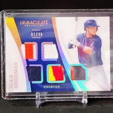 2017 Immaculate Material Gold Prime Patches 新秀 1/49 1/1 Alex Bregman 🔥 罕见
