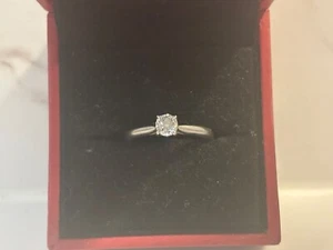 Forever Diamond Engagement Ring - Picture 1 of 4
