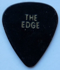 U2 The Edge RARE 1987 Joshua Tree Tour Real Vintage Guitar Pick - Picture 1 of 2