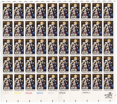 Scott #1942 Madonna (Porter) Sheet of 50 Stamps - MNH - Image 1 of 2