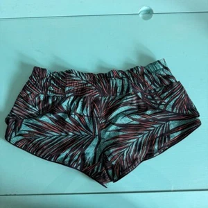 Lululemon Athletica Reversible Swim Shorts Blue and Black - Picture 1 of 9