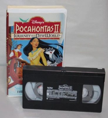 🌍 Pocahontas II: Journey to a New World – Walt Disney (1998 / VHS) – Clamshell - Image 1 of 4