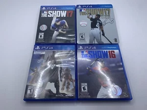 LOT OF 4 - PS4 - THE SHOW 16, THE SHOW 17, DESTINY - Picture 1 of 8