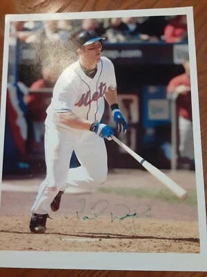 大卫·赖特亲笔签名照片 11 X 8.5 — 第 1/4 张图片