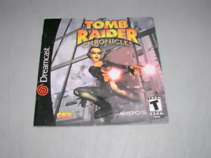 Tomb Raider Chronicles (Sega Dreamcast SDC) Manual de instrucciones original - Imagen 1 de 2