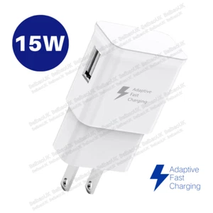 USB Wall Charger Fast Adapter Block Charging Cube Brick For Android Samsung LG - Picture 1 of 12