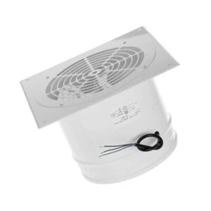 Ventilador de conductos EUROPLAST Ø 200 mm / 8 pulgadas - Extractor de conductos industrial - Pared - Imagen 1 de 9