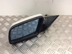BMW 5 Series E60 Passenger Left Side Wing Mirror In White 2007 - Picture 1 of 9