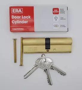 ERA Upvc Serrure Cylindre Laiton 40/55 95mm Haute Sécurité BS 1 Étoile Marquée - Bild 1 von 5