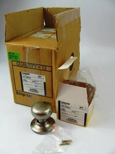 LOT 12 Yale Residential New Traditions DUMMY Knobs Brushed SATIN NICKEL 80H C321 - Picture 1 of 6