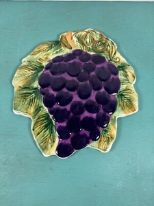 CHARTER CLUB Summer Grove Grape Trivet 8” Ceramic Decor - Picture 1 of 9