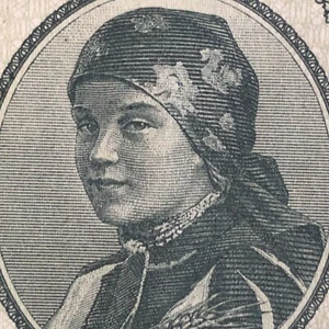 HUNGARY-1946-100 BILLION PENGO BANKNOTE-NO SERIAL- VILLAGE GIRL- HYPERINFLATION - Picture 1 of 6