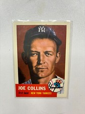 1953 Topps - Card #9 Joe Collins Yankees Archives