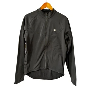 Pearl Izumi Large Black Select Series Full-Zip Cycling Jacket Reflective Pockets - Picture 1 of 14