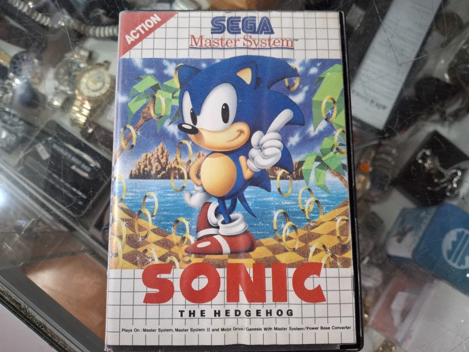 SONIC THE HEDGEHOG (SEGA MASTER SYSTEM GAME) - Image 1 of 4
