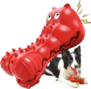 Squeaky Dog Toys for Aggressive Chewers, Tough Indestructible Chew Toys for Larg - Picture 1 of 6